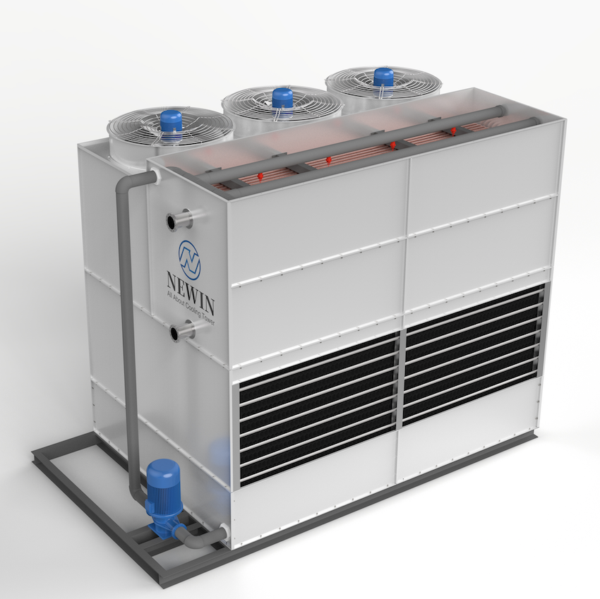 Mixed Flow Evaporative Fluid Coolers